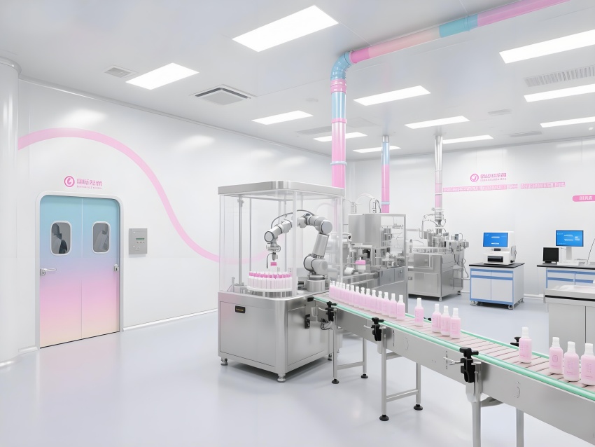 淮南5500平化妝品廠(chǎng)潔凈車(chē)間凈化設(shè)計(jì)裝修效果