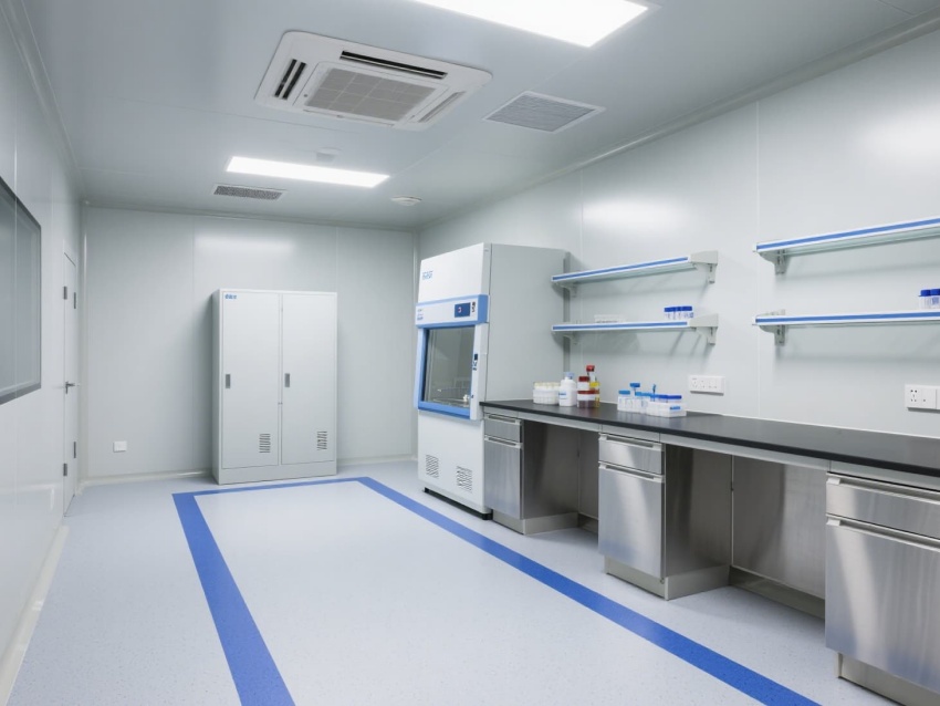 池州實驗室裝修：1300平pcr實驗室凈化工程